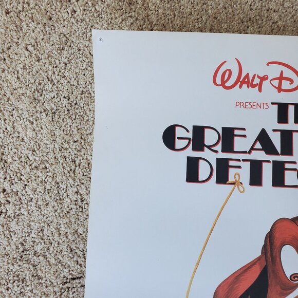 Walt Disney The Great Mouse Detective Vintage Movie Poster - Picture 2 of 6